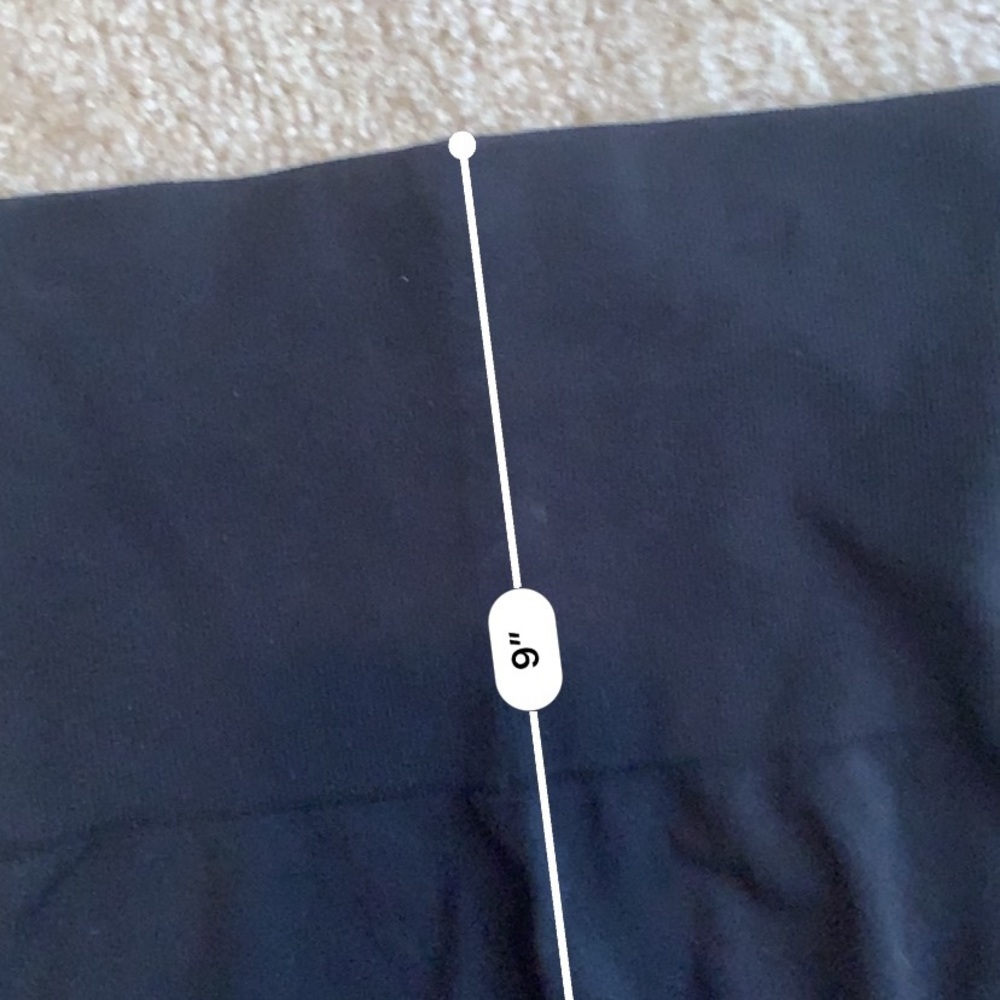 SPANX black look at me now leggings size m - Picture 4 of 5